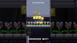 Уровень для скоростного прохождения с троллем! #mariomaker2 #supermariomaker2 #mariogames