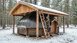 Neighbors Mocked His &ldquo;Double Roof&rdquo; Cabin &mdash; Until Ice Never Formed Inside All Winter