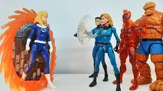 Invisible Woman Marvel Legends Fantastic Four Retro revisi&oacute;n. El Club Del Villano.
