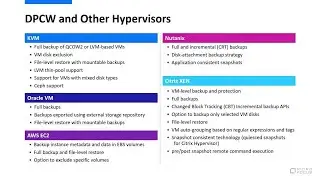 Data Protector Hypervisor Support