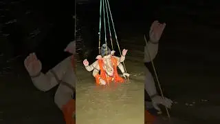 ganpati bappa visarjan 2025 #ganpati #visarjan #shorts