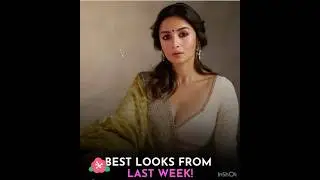 A roundup of last week's best looks of Bollywood celebrities ❤️#bollywood