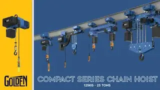 Golden - Chain Hoist - Compact Series (125Kg - 25 Tons)