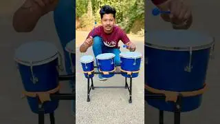 Big 3 Congo Drums set Unboxing 🔥#shorts