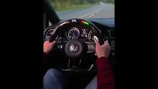 Tuned vw Golf R 500hp 🔥 Fastest golf 🔥 #shorts #vw #carlover #trending #supercars #ytshorts