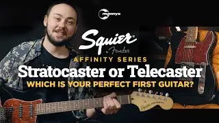 Squier Affinity Stratocaster or Telecaster: which is your perfect first guitar?