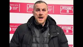 PARK LIFE - CRAIG ELLIOTT REACTS AFTER 3-1 WIN VS BRIDLINGTON TOWN
