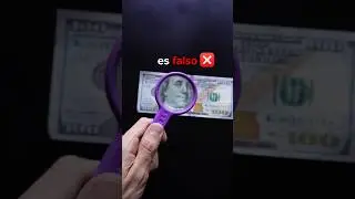 C&Oacute;MO DETECTAR UN DOLAR FALSO❌