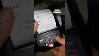 CARA NAIKKAN PAPER RESIT #bluetoothprinter #printerresit