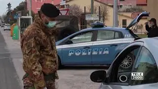 Coronavirus, 5 denunce per violazione decreto. Da oggi anche l'Esercito in strada