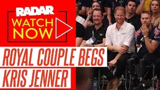 EXCLUSIVE: Prince Harry and Meghan Markle Beg Kris Jenner to Revive Their Crumbling Reputation After
