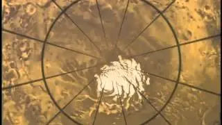 Visible vs Topographic Data for Martian South Pole Ver 1