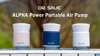 DR. SAVE ALPHA Power Portable Air Pump - 3 in 1 Multiple Function