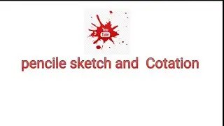 How to draw pencile sketch and releated cotation. Step by Step