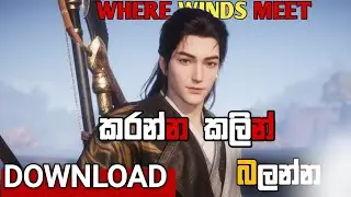 where winds meet sinhala|where winds meet sinhala gameplay|#wherewindsmeet  #sinhala #review 