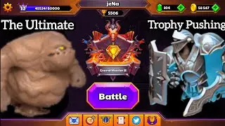 Trophy 🏆 Pushing to Grand Master 2! Castle Crush 