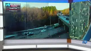 Multiple crashes across Hampton Roads Monday morning