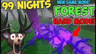 99 nights HARD MODE New - Roblox Game