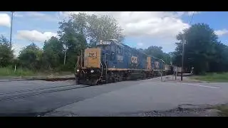 CSX Y102 at Devine Jct Columbia SC going back to CSX Cayce yard 