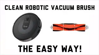 How To Clean Your Robotic Vacuum Brush The EASY Way! | Kyvol Cybovac E30 | Easy DIY