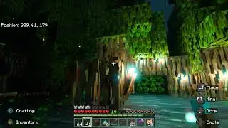 Minecraft Ray Tracing Mangrove Swamp (Kelly's RTX Normals 2.0)