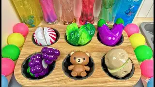 Cutting Toy Food + Learn color and Names | Satisfying ASMR