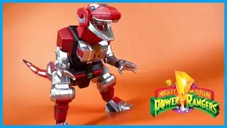 Обзор фигурки Super7 Ultimates! Могучие рейнджеры Mighty Morphin Wave 1 TYRANNOSAURUS DINOSORD