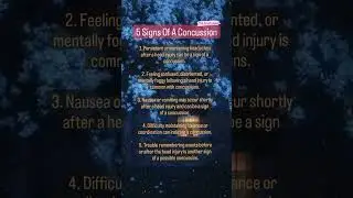5 Signs You May Have a Concussion #shrtsfeed
