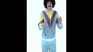 39298 80's Height of Fashion Shell Suit Costume Video