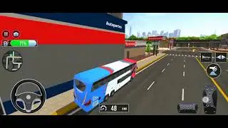 HEAVY RED BUS DRIVING SIMULATOR | BEST CAR AND BUS GAMES 🎯 🚌🚌🚐