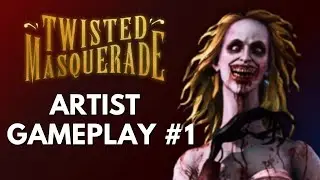 MISS FUCHI FOUR KILL TWISTED MAQUERADE | ARTIST DBD GAMEPLAY #1 (NO COMMENTARY)