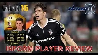 FIFA 16 INFORM MARIO GOMEZ PLAYER REVIEW + STATS
