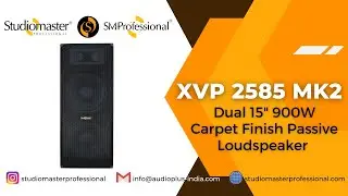XVP 2585 MK2 Powerful Dual 15