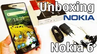 Nokia 6 Unboxing 4K with all original accessories TA-1021 review