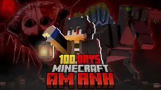 100 Ngày Ám Ảnh: Sinh Tồn Giữa Khủng Long Ma & The Boiled One Trong Minecraft