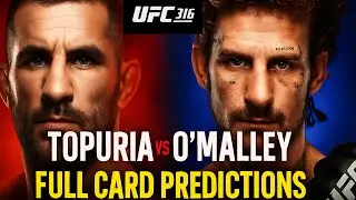 UFC 316 Dvalishvili vs O’Malley Predictions