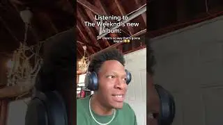 Слушаю новый альбом The Weeknd #релевантный #theweeknd #альбом