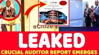 CRUCIAL!! Auditor General's SPECIAL Report About E-citizen Is Out!-Huge Mistery Behind It.