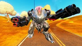 USANDO o NOVO ROB&Ocirc; BRUTO no FORTNITE! *ELE VOLTOU*