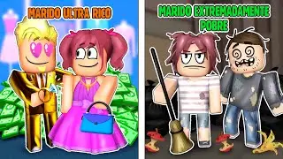 Mam&aacute; Nos Dej&oacute; Por Un Hombre Rico | RICOS vs POBRES, ep 8 (Historias de Roblox en Brookhaven)