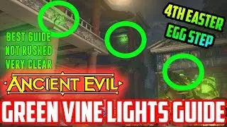 EPIC GREEN LIGHT HAND OF GAIA STEP! 4th Easter Egg Step Ancient Evil