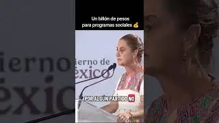 $1,000,000,000,000 de pesos para programas sociales ser&aacute;n destinados en este a&ntilde;o (un bill&oacute;n)