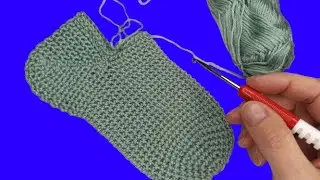 How to Crochet a Heel! Detailed! Easy!