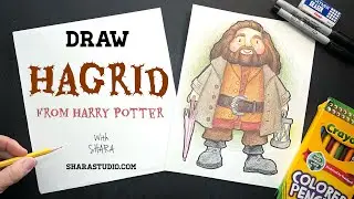 How to draw Hagrid
