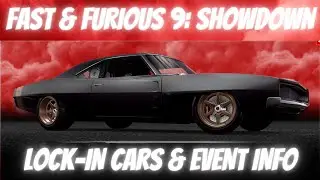 CSR2 | Fast & Furious 9: Showdown | Lock-in Cars & Event Info | Upcoming Event FnF9