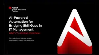 AI Powered Automation | Red Hat Training Webinar