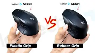 Logitech silent mouse, Logitech M330 VS M331