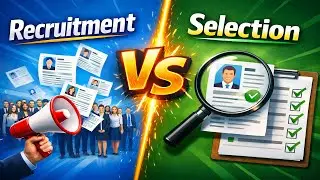Recruitment vs selection | HR training Program PART 3