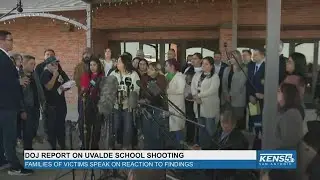 UVALDE SHOOTING REPORT: Families of school shooting victims react to DOJ findings