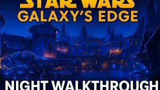 Exploring Galaxy's Edge: The Star Wars Theme Park After Dark